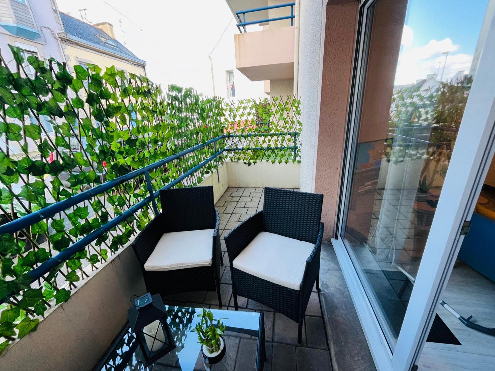 Apartamento Au Bord De L'Eau Concarneau Exterior foto