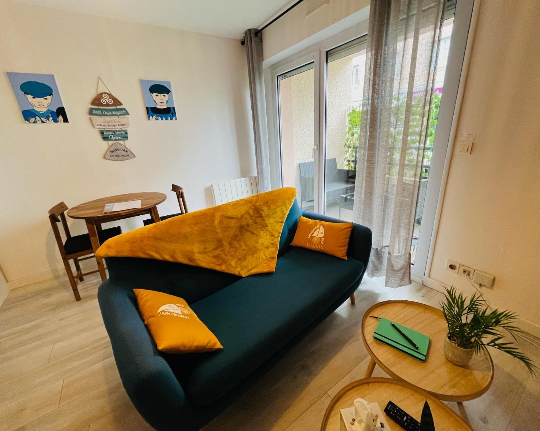 Apartamento Au Bord De L'Eau Concarneau Exterior foto
