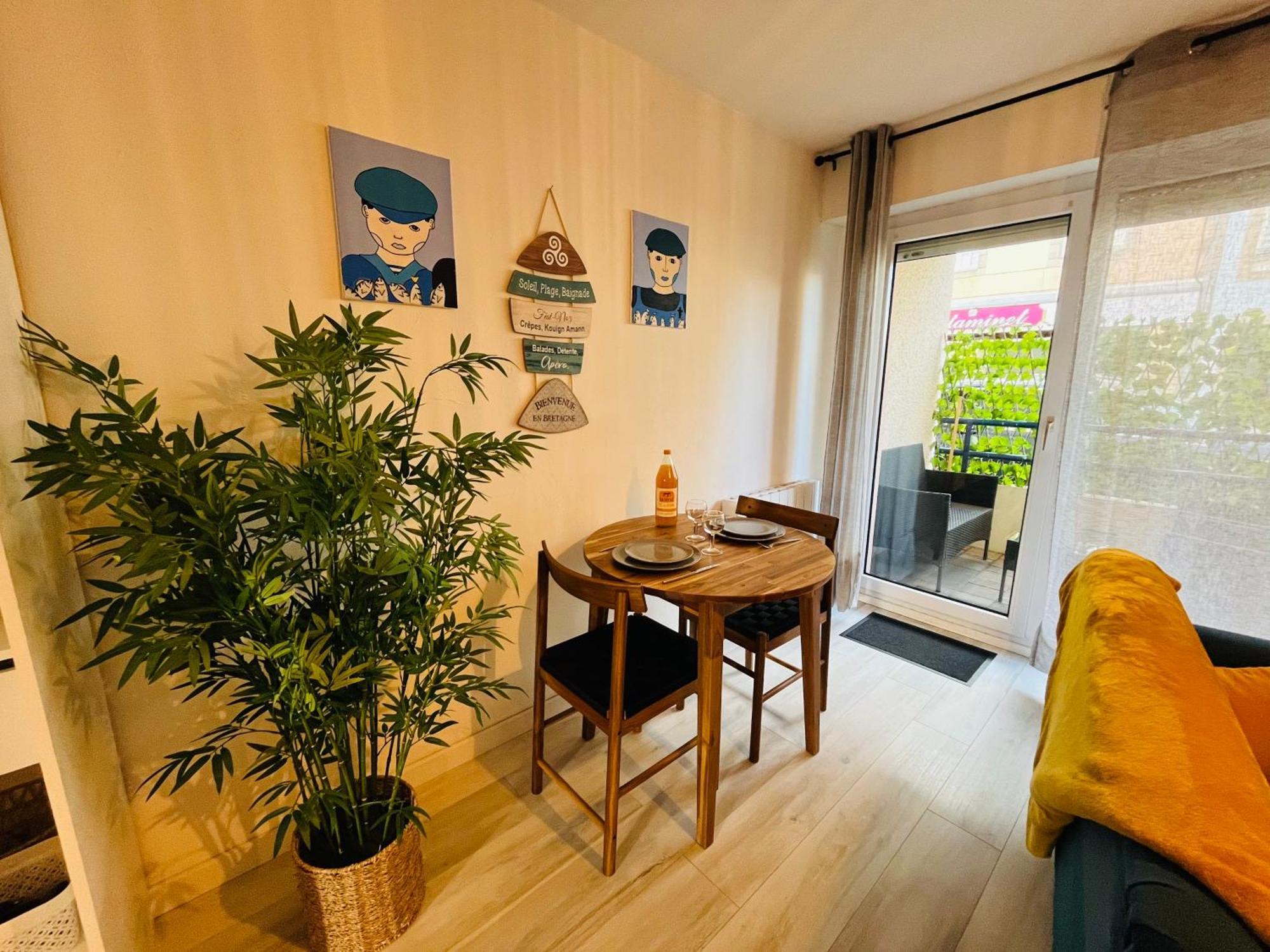 Apartamento Au Bord De L'Eau Concarneau Exterior foto